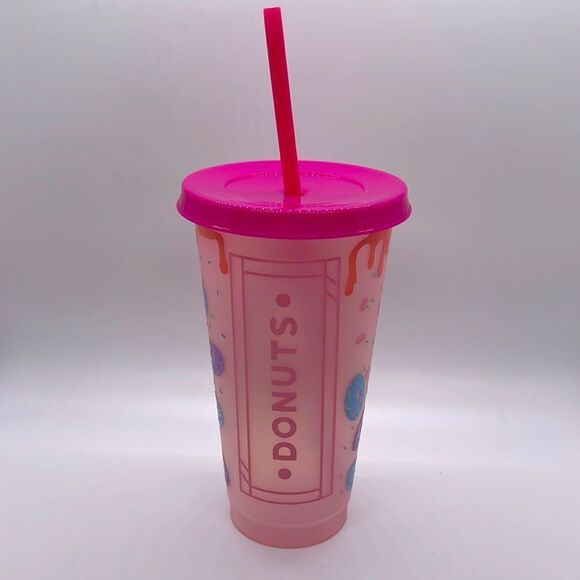NWT Wool + Pepper Co. I DONUT CARE Color Changing Cold Cup - Picture 8 of 10